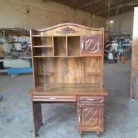 میز تحریر کتابخانه ای آنتیک طلایی|میز تحریر و کامپیوتر|اردبیل, |دیوار