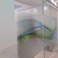 استیکر رنگی کننده برچسب ماتکن شیشه طرح دار رفلکس|فروشگاه و مغازه|تهران, صادقیه|دیوار