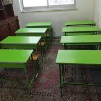 فروش فوری میز و نیمکت مدرسه با قیمت استثنایی
