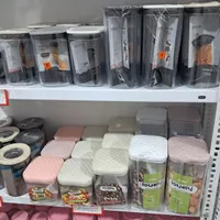 قوطی حبوبات کریستالی ، شیشه ای و لاکی نشکن|ظروف نگهدارنده، پلاستیکی، یک‌بارمصرف|اصفهان, هفتون|دیوار