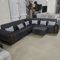 مبل ال چستر۶و۷نفره مبلمان راحتی کمجا با رنگبندی|مبلمان خانگی و میز عسلی|پرند, فاز ۱|دیوار