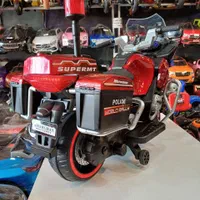 موتورشارژی پلیس policeرنگ متالیک باکس دار|اسباب‌بازی بچه|مشهد, توس (بلوار توس)|دیوار