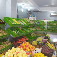 سبد میوه و سبزیجات استند متحرک