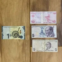 برگه اسکناس کلکسیونی بانکی خارجی لیر دیناریورودلار|کلکسیون سکه، تمبر، اسکناس|تهران, آبشار|دیوار