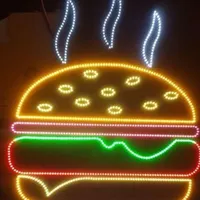 تابلو ال ای دی همبر ،food،ساندویچ ،پیتزا|فروشگاه و مغازه|کرمان, |دیوار