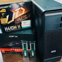 کیس ۸هسته ۱۸ماه گارانتی نسل ۱۰ رم۱۶ گرافیک ۸ RX580|رایانه رومیزی|مشهد, جانباز|دیوار