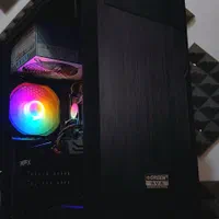 کیس گیمینگ/ 16گیگ رم/گرافیک RX580/گیم سنگین روز|رایانه رومیزی|قرچک, |دیوار