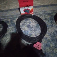 سیم سیار ۲۰ متری و۳۰متری با سراه صنعتی ودوشاخ