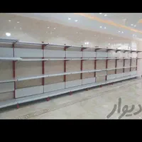 قفسه پل دار/قفسه سوپری/پایه ستون قرمز|فروشگاه و مغازه|اهواز, کوی رمضان|دیوار