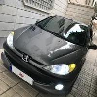 پژو206/SD V8/فرانسوی بدون رنگ