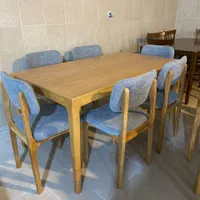 میز ناهار خوری چوب راش|میز و صندلی غذاخوری|قشم, |دیوار