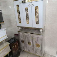 شیک و جدید میز تلویزیون آینه کنسول نو ((ماهان))|میز تلویزیون|سمنان, |دیوار