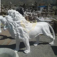 مجسمه تندیس شیر اسب حیوانات فرشتگان فایبرگلاس