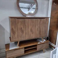 ست آینه کنسول و میز تلویزیون مینیمال* اثاث مارکت|بوفه، ویترین، کنسول|سیرجان, |دیوار