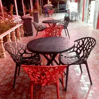 میز و صندلی غذاخوری ناهارخوری پلاستیکی شاخ و برگی|میز و صندلی غذاخوری|تهران, خرمشهر|دیوار