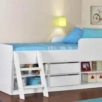 سرویس خواب نوزاد نوجوان تخت کمد دراور سیسمونی