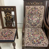مبل قالی صندلی قالی دست باف