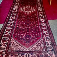 فرش کناره سه متری دست بافت پشمی