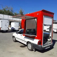 کابین وانت پراید 151 فایبر گلاس اتاق عقب مسقف