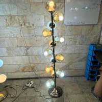 آباژور کنار سالنی مدل مولکولی|چراغ خواب و آباژور|تهران, امام زاده حسن|دیوار