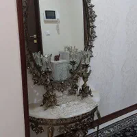آینه شمعدان برنجی|صنایع دستی و سایر لوازم تزئینی|تهران, استاد معین|دیوار