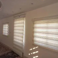 فروشگاه تخصصی پرده زبرا ساده شاین پلیسه وپتینه ای|پرده، رانر، رومیزی|قم, باجک دو|دیوار