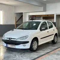 پژو ۲۰۶ تیپ ۲ مدل ۸۸ سفید