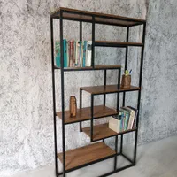 قفسه1 کتابخانه2 شلف2 طبقه3|کتابخانه، شلف، قفسه‌های دیواری|اصفهان, رهنان|دیوار