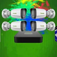 پک دوربین مداربسته IP برند جهانی TIANDY شنوددار