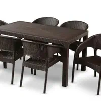 میز و صندلی نهار خوری پلاستیکی