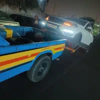 امداد خودرو نیسان جرثقیل یدک کش خودروبر 24 ساعته