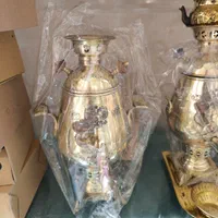 اقساط با چک برنز تولیدی لوستربرنزی سرویس عروس|قوری، کتری، قهوه‌ساز دستی|قم, نیروگاه|دیوار