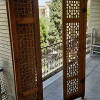 درب قدیمی عتیقه گره کاری|کلکسیون اشیاء عتیقه|اصفهان, امامزاده اسماعیل|دیوار