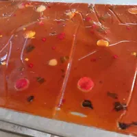 لواشک های تیکه میوه های خشک