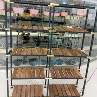 پیشخان و قفسه بندی