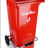 سطل زباله پدالی/گودبین/مخزن/آشغال