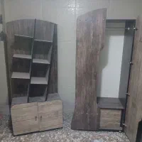 ست MDF کمد لباسی کتابخانه دراور