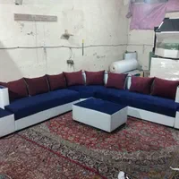 مبل راحتی ال مخصوص خونه های کم جا|مبلمان خانگی و میز عسلی|تهران, شهرک شریفی|دیوار