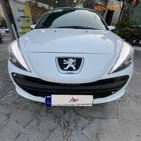 کرایه/ماشین 207/ سقف فلزی/پانا/شیشه ای|خودرو اجاره‌ای|شیراز, زرهی|دیوار