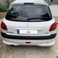 206مدل88 تیپ دو|خودرو سواری و وانت|رشت, رشتیان|دیوار