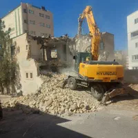 اجاره بیل لاستیکی ۲۰۰وبیل زنجیری تخریب و خاکبرداری|خدمات حمل و نقل|شیراز, باغ تخت|دیوار