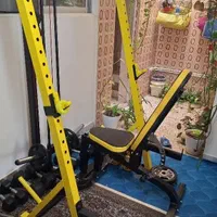 دستگاه بدنسازی سیمکش و هالتر با کیفیت باشگاهی
