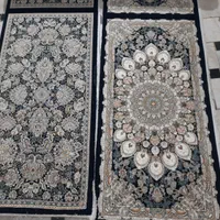 پشتی طرح افشان سرمه یی