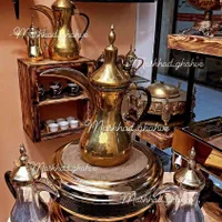 گم گم سوری اصل مهر خورده دسته چرم وارداتی|قوری، کتری، قهوهساز دستی|اندیمشک, |دیوار