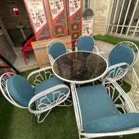 میز وصندلی باغی کافی شاپی نهار خوری صندلی پلاستیکی|میز و صندلی غذاخوری|مشهد, عبادی|دیوار