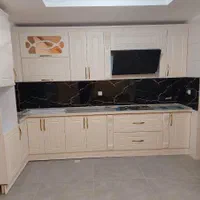 کابینت ممبران سفید طلایی