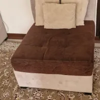 فروش دو دست مبل راحتی ۷ نفره|مبلمان خانگی و میز عسلی|قم, باجک یک|دیوار
