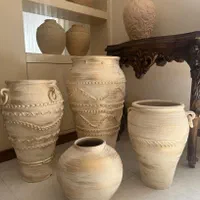 جهیزیه عروس، گلدان پتینه کنار سالنی، کوزه پتینه|گل مصنوعی|مشهد, آبکوه|دیوار