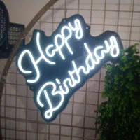 اجاره نئون هپی /happy birthday/هفت رنگ با کنترل