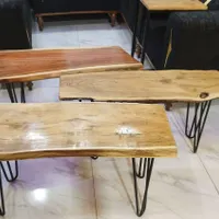 میز روستیک چوبی جنگلی|مبلمان خانگی و میز عسلی|رشت, منظریه|دیوار